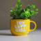 You Grow Girl  | Ceramic Wall Planter | Table Accessory | Personalised Gift | Home Decor